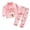 B, variant on LINGLANG Baby Toddler Thermal Underwear Set 0-4 Years Kids Long Johns Sleepwear Girls Boys Base Layer Pjs