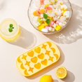 thumbnail image 4 of 18 Grids Silicone Ice Cube Trays, Creative Stars and Moon Heart Shape Ice Tray for Chilled Drinks, Whiskey, Stackable Plastic Ice Trays with Covers (Blue), 4 of 16