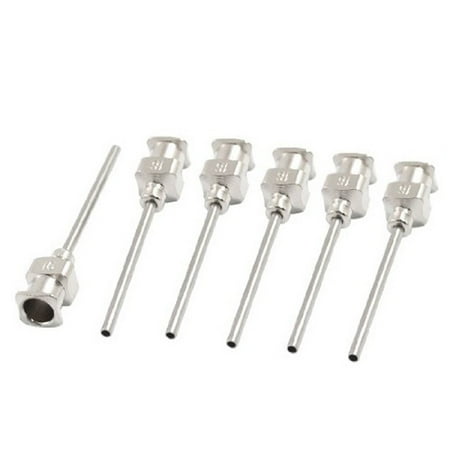 

Stainless Steel Luer Lock Industrial Liquid Dispensing Needle Tip 16 Gauge 0.89mm ID x 1.43mm OD 1 Length (Pack of 6)