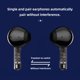 thumbnail image 5 of Auriculares Lenovo Lenovo LP12 BT 5.1 Auriculares inalámbricos Auriculares BT con micrófono Auriculares impermeables con aislamiento de ruido Carga rápida Emparejamiento rápido Auriculares deportivos Lenovo Auriculares, 5 of 7