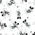 thumbnail image 5 of Lambs & Ivy Magical Mickey Mouse Cotton Fitted Crib Sheet - White, Disney, 5 of 5