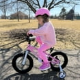 thumbnail image 4 of Royalbaby Freestyle Kids Bike 12" Inch Bicycle for Boys Girls Ages 3-4 Years, Pink, 4 of 8