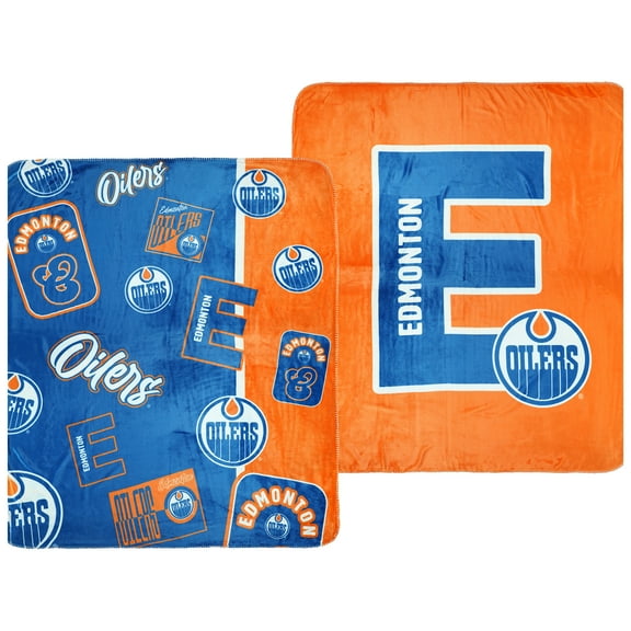 Edmonton Oilers 50- x 60- Dream Weave Throw Blanket
