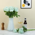 thumbnail image 5 of 12PC Black Roses Artificial Flowers Fake Roses Silk Realistic Roses Bouquet Flowers with Long Stems for Wedding Home Party Centerpieces Decorations, 5 of 5