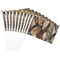thumbnail image 4 of Handheld Flag Double-Sided Hand Waving Flag 8.2×5.5in Used For Team Activities Or Decoration In Decorative Places Abstract Leaves (2) Ten Piece, 4 of 8