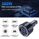thumbnail image 2 of Cargador para auto CHIPOFY de 300 W con USB-C y 6 puertos (4 USB-C + 2 USB-A), 2 of 9