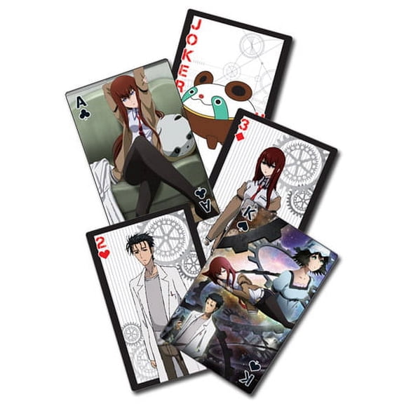 Playing Cards - Steins Gate - Artwork Picture New Licensed ge51682