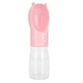thumbnail image 3 of Botella de agua para perros, a prueba de fugas, apta para lavavajillas, portátil, para gatos, cachorros y conejos, 380 ml, color rosa S, 3 of 14
