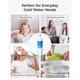 thumbnail image 4 of Waterdrop Replacement for GE® RPWFE®, RPWF (Built-in CHIP) Refrigerator Water Filter, Compatible with GFE28GYNFS, GFE28GELDS, PFE28KELDS, PFE28KYNFS, GFD28GELDS, PWE23KELDS, 5 Filters, 4 of 9