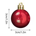 thumbnail image 5 of 44Ct Colorful Christmas Tree Ball Assorted Ornaments Pendants, 2.4" and 1.2" Christmas Shatterproof Shine Ball Decoration for Christmas Tree Holiday, 5 of 5