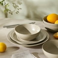 thumbnail image 4 of Stone Lain Orbit 12-Piece Dinnerware Set Stoneware, Beige, 4 of 6