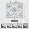 thumbnail image 5 of CHITOOMA 9'x12' Boho Area Rugs for Living Room, Machine Washable Stain Resistant Non-Shed Carpet, Floral Area Rug with Non-Slip Backing for Bedroom, Dining Room, Dorm, Office, 5 of 10