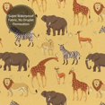 thumbnail image 5 of Shower Curtain, cute animals C Waterproof Fabric Plastic Shower Curtain, Drying Fast Bathroom Curtain with 9 Buttonholes, Ruffle Shower Curtain 60x72in, 5 of 8
