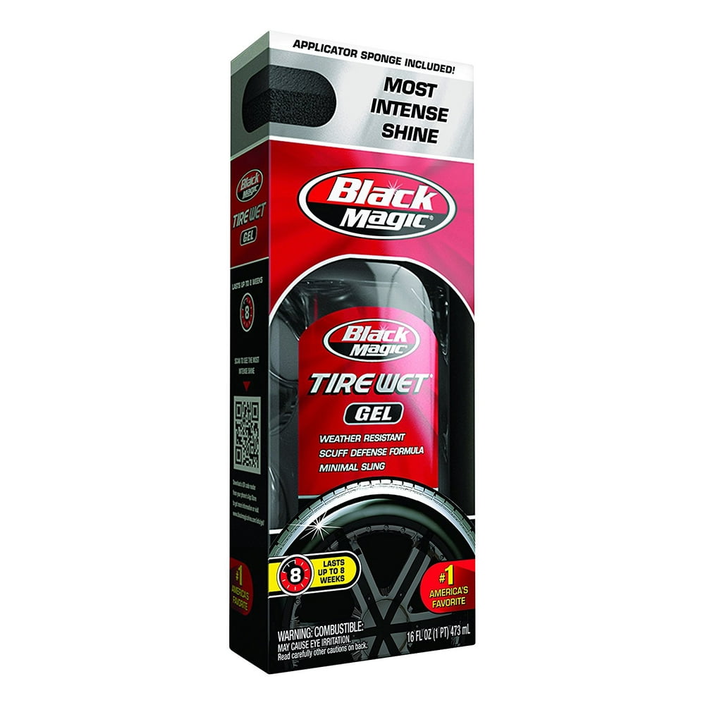 Black Magic Tire Wet Gel, 16 oz. Tire Shine 5072647W