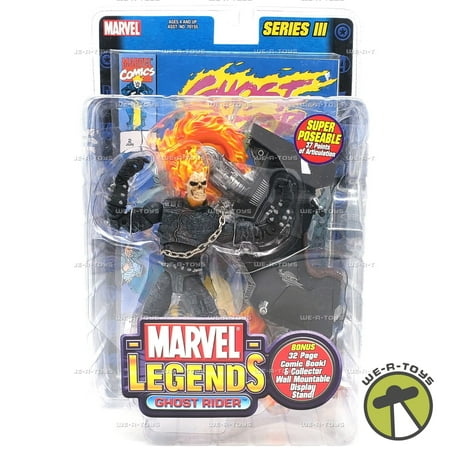 Marvel Legends Series III Ghost Rider Action Figure Toy Biz 2002 #70157