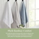 thumbnail image 5 of Juego de toallas de baño Springtree Home Luxury Bamboo Rayon x4, color blanco, 5 of 9