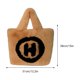 thumbnail image 2 of Bolso borroso causal Bolso de piel sintética de moda Correa de hombro extraíble Otoño Invierno, 2 of 9