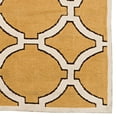 thumbnail image 3 of Linon Geo Kelli Hand Tufted Microfiber Polyester 2'x3' Rug in Yellow, 3 of 6
