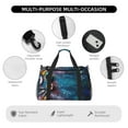 thumbnail image 4 of Fuzoiu Abstract Colorful Art Supplies Print Travel Duffle Bag,Carry On Tote Bags,Duffel Bag,Sport Gym Bag, Hospital Bag for Labor and Delivery, Overnight Bag,Luggage Bag, 4 of 7