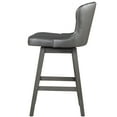 thumbnail image 6 of Hillsdale Furniture Rosabella Wood Bar Height Stool, Gray Wire Brush, 6 of 13