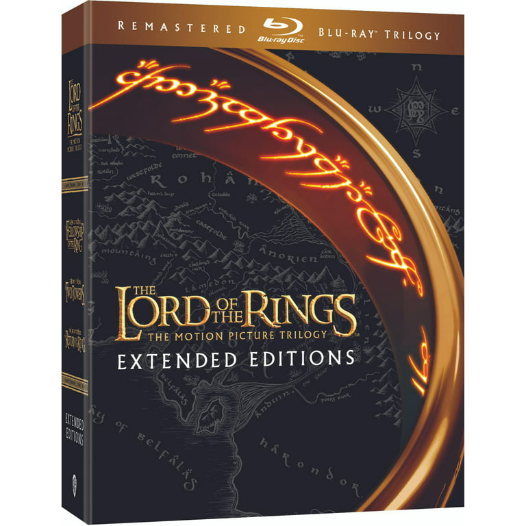 The Lord of the Rings The Motion Picture Trilogy (Extended Editions)  (Remastered Blu-ray)