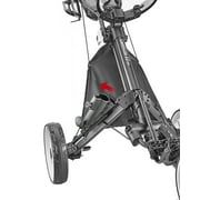 Caddytek CaddyCruiser ONE V8 Golf Push Cart, Dark Grey