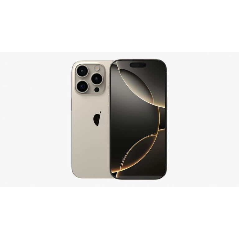 Restored Apple iPhone 16 Pro Max - Metro - 256GB Natural Titanium
