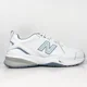 thumbnail image 1 of New Balance Unisex 608 V5 WX608WB5 White Casual Shoes Sneakers Size M 9.5 W 11 B, 1 of 6