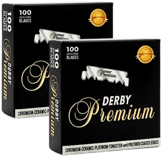 Cuchillas de Afeitar ABS American Beauty 200 unidades Premium de una sola hoja