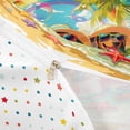 thumbnail image 4 of Homewish Dachshund Dog Twin Duvet Cover,Ocean Beach Twin Bedding,Starfish Palm Tree Decor,Polkadot Reversible,2-Piece,1 Duvet Cover and 1 Pillowcase, 4 of 6