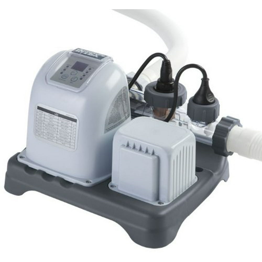 salt water system for small pool