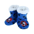 thumbnail image 2 of Textiel Trade Kids' Disney Mickey Mouse Print Bootie Slipper, 2 of 4