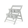 thumbnail image 3 of Emmeline 6 Slot Tiered Garden Stand - White, 3 of 5