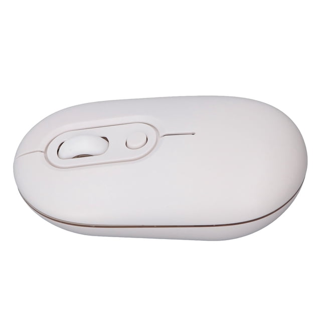 Wireless Mouse with USB Receiver, Light Up Silent Computer Mouse, 800 1200 1600 DPI 3 Adjustable DPI Levels, Portable Design, for Laptop PC