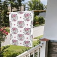 thumbnail image 5 of Wukai Cartoon Poodle Dog Garden Flags Double Sided Welcome Garden Yard House Flags Outside Outdoor House (Only Flag), 5 of 8