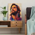 thumbnail image 5 of Qisvanset Framed Canvas Wall Art 12x16 Inch Classic Jesus Portrait Baptism Religious Home Wall Art, 5 of 5