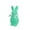 Green, variant on HuiXinOu Easter Foam Flocked Bunny Tabletop Decorations Colorful Bunny Decor for Living Room for Spring Home Office Table Decor Easter Indoor Decoration Centerpiece(10g), Orange