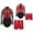Red, variant on Kids Girls Color Block Long Sleeve Leotard with Shorts Set Gymnastics Dance Unitards Biketards Dancewear Pink 12