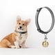 thumbnail image 2 of Greeniant Smart Pet Alarma Localizador electrónico Dispositivo de seguimiento Posicionamiento Sports Choke Chain Locator para perros de edad Suministros para perros Oro, 2 of 6
