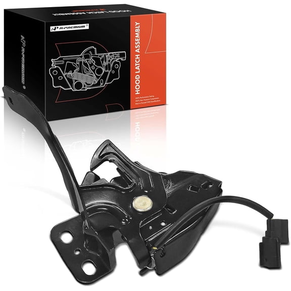 A-Premium Front Hood Latch Assembly Compatible with Honda Vehicles - Pilot 2009-2015, Front Hood Lock - Replace# 74120SZAA01, 74120SZA506