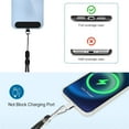 thumbnail image 4 of XIHAMA Phone Lanyard, 2 Pack Adjustable Cell Phone Lanyard Crossbody Neck Strap & 2 Pack Phone Wrist Strap with Tether Tabs Compatible for iPhone Android Smartphones, 4 of 8