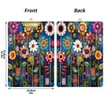 thumbnail image 5 of FORMRS Acrylic Clipboard with Low Profile Clip Standard A4 Letter Size, 12.5" x 9", Blue Colorful Flowers, 5 of 8
