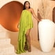 thumbnail image 5 of Vestidos largos sexis de gasa con un solo hombro para mujer, elegantes vestidos de noche de celebridades con mangas de murciélago, sueltos, asimétricos, para fiestas, 5 of 5