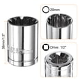 thumbnail image 2 of 12 Point Socket 1/2" Drive by 20mm Metric CR-V Steel Shallow Sockets, 2 of 7