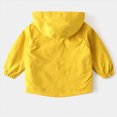 thumbnail image 4 of KPOPLK Boys Wind Jacket Lightweight Breathable Coat Waterproof Hooded 1T 2T 3T 4T 5T Kids Fall Winter Outfit Clothes Size 4-5 Years, 4 of 4