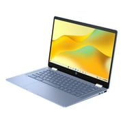 HP Chromebook x360 14 inch FHD IPS Touch 2-in-1 Laptop Intel Processor N100 4GB RAM 64GB eMMC - Sky Blue