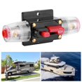 thumbnail image 3 of Audio Circuit Breaker, 12V 60A High Safety Audio Inline Fuse Block Holders Inverter  for Automotive Rv for Marine Boat, 3 of 7