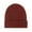 Coffee, variant on Fnooota Mens Knit Beanies, Windproof Solid Color Warm Stretch Winter Hats Khaki Size Free Size