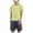 Green, variant on Tkrady Boys Clothes Spring Summer New Round Neck Casual Solid Color Short Sleeve T Shirt Tops Shorts 2 Piece Set, Sizes 1-9 Years