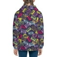 thumbnail image 6 of Sikiie Retro Cassette Music Zip Up Hoodie Teenage, hoodies for Teenage, Zipper Sweatshirt Jacket for Daily, Traveling-Medium, 6 of 6